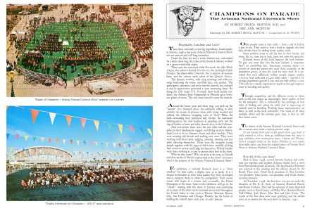 Parade of Champions - Arizona National Livestock Show