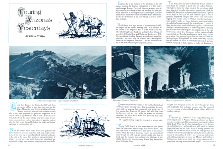 TOURING ARIZONA'S YESTERDAYS