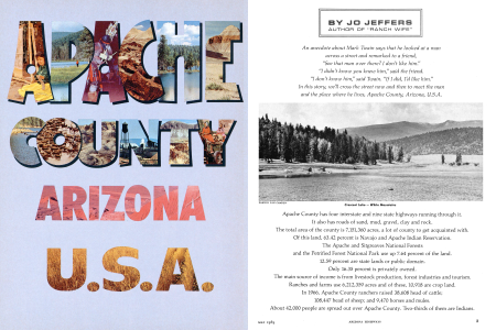 Apache County Arizona U.S.A.