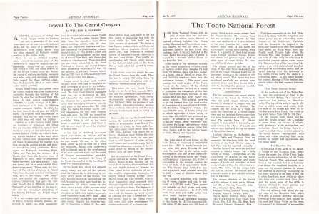 Arizona Good Roads Association Favors Amendment to State Constitution to Provide Means for Road Financing