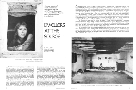 "Juliet" at the window. Oraibi, 1902.