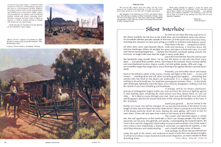 "Home Corral" original oil painting by Olaf Wieghorst portrays the mood and character "Out Wickenburg Way."