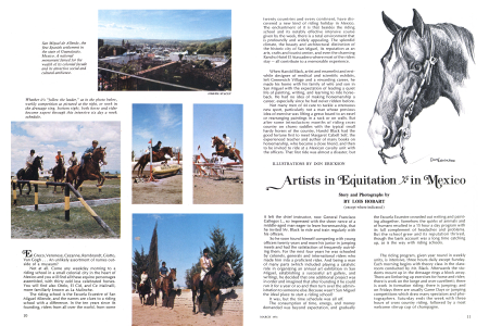 ARTISTS IN EQUITATION