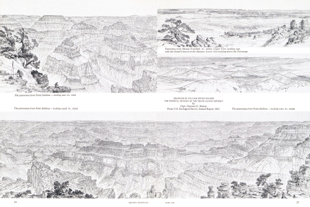 The panorama from Point Sublime - looking east. PL. XXXI