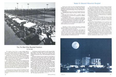 The No Bad-Hop Baseball Stadium