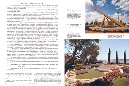 Sun City …A Very Special Place