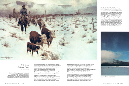 A Cowboy's Christmas Prayer