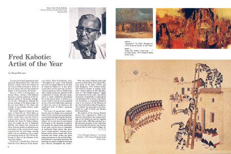 Fred Kabotie: Artist of the Year