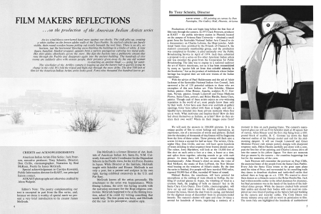 Film Makers' Reflections…on the production of the American Indian Artists series