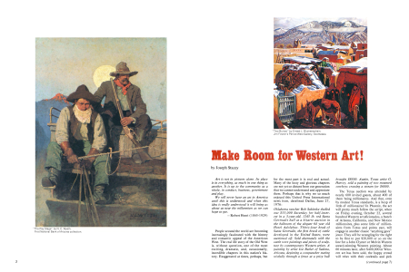 "The Pay Stage" by N. C. Wyeth.
First National Bank of Arizona collection.