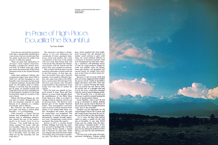 In Praise of High Places: Escudilla the Bountiful