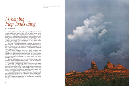 When the Hop-Toads Sing