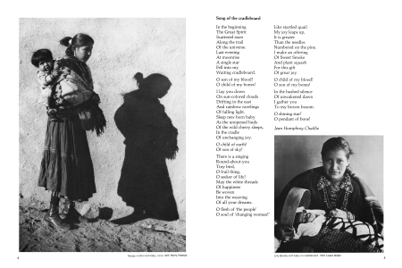 Navajo mother and baby, circa 1925.