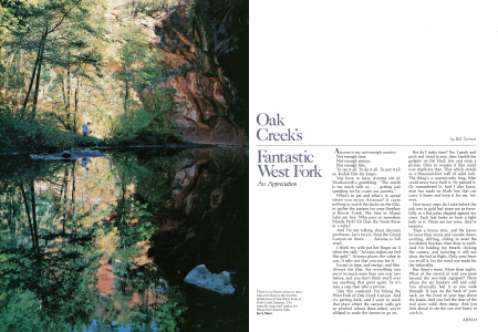 Oak Creek's Fantastic West Fork
