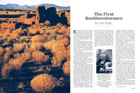 The First Southwesterners