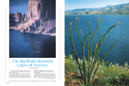 Magnificent Lake Powell behind Glen Canyon Dam.