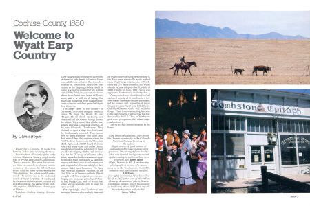 Welcome to Wyatt Earp Country