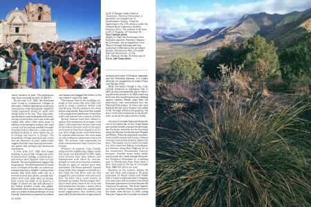 A Papago Indian fiesta at Tumacacori National Monument, a beautiful ruin straight out of Southwestern history.
