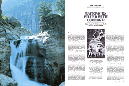 Backpacks Filled with Courage: Rick Fisher's Wilderness Treks for the Handicapped