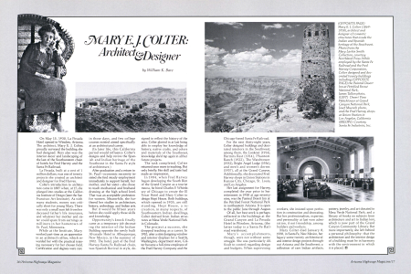 Mary E.J. Colter: Architect & Designer