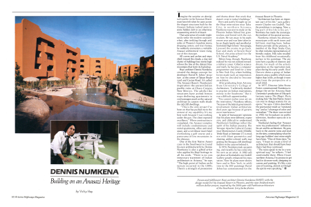 Dennis Numkena: Building on an Anasazi Heritage