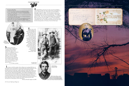 William C. and Carrie Stewart Colcord, early settlers in Pleasant Valley.