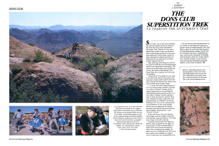The Dons Club Superstition Trek