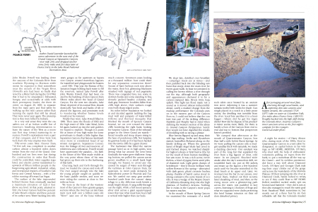 Canoeing the Grand Canyon