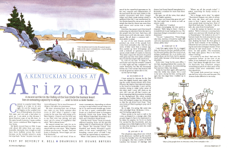 A KENTUCKIAN LOOKS AT ARIZONA