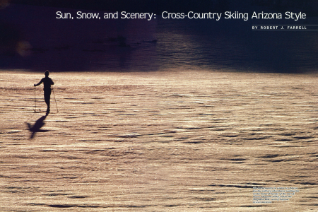 Sun, Snow, and Scenery: Cross-Country Skiing Arizona Style