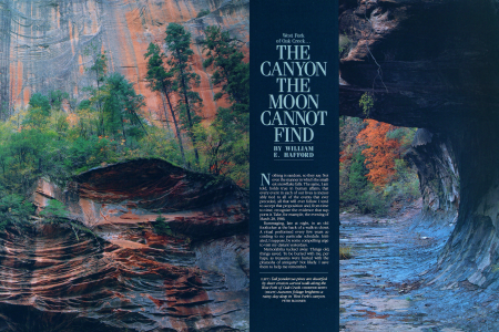 The Canyon the Moon Cannot Find