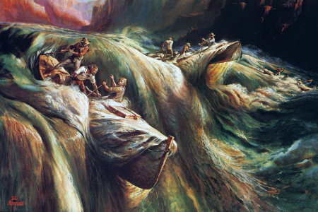 Fourth in a Series: Powell's First Expedition on the Colorado