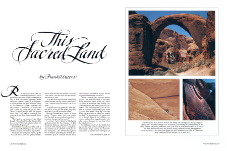 This Sacred Land