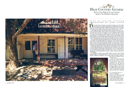 High Country Getaway: Crown King and the Bradshaws