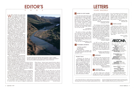 In eastern Arizona the Gila River flows through a canyon complex known as the Gila Box. The Arizona Wilderness Coalition has proposed the area for possible national park status.
