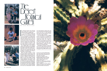 The Desert Botanical Garden at the Half- Century Mark