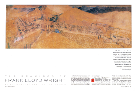 The Drawings of Frank Lloyd Wright