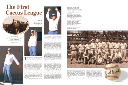 The First Cactus League