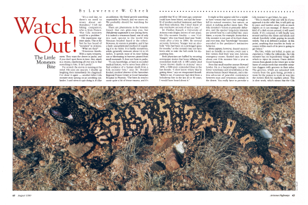 Watch Out for Gila Monsters