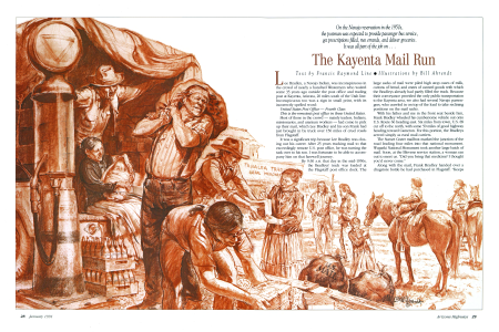 The Kayenta Mail Run