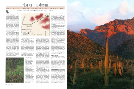 Pima Canyon Trail in the Santa Catalinas