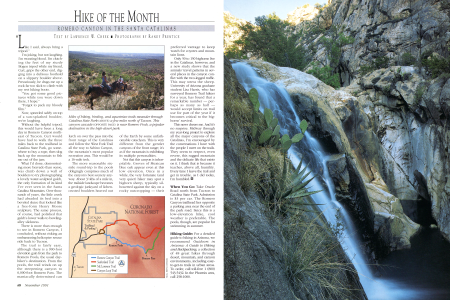 Our Hike of the Month: Romero Canyon