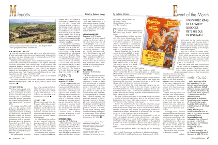 Visitors explore the kiva at the Casa Malpais Ruins near Springerville.