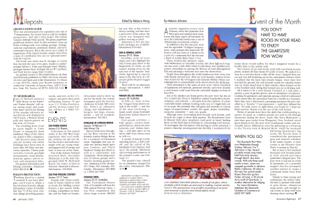 Mileposts/Calendar