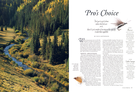 Fly-fishing Hot Spots