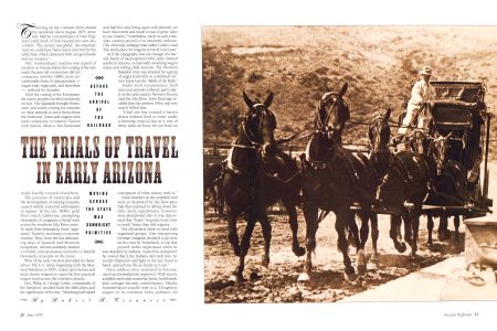 On the Road in Old Arizona