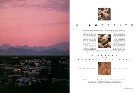 Rock-happy Quartzsite