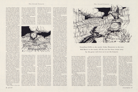 THE GRAND CANYON- A VINTAGE DESCRIPTION