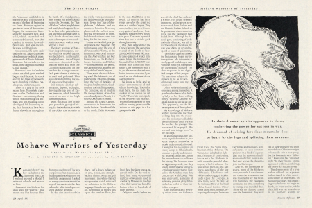 MOHAVE WARRIORS OF YESTERDAY