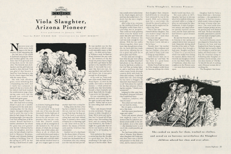 VIOLA SLAUGHTER, ARIZONA PIONEER